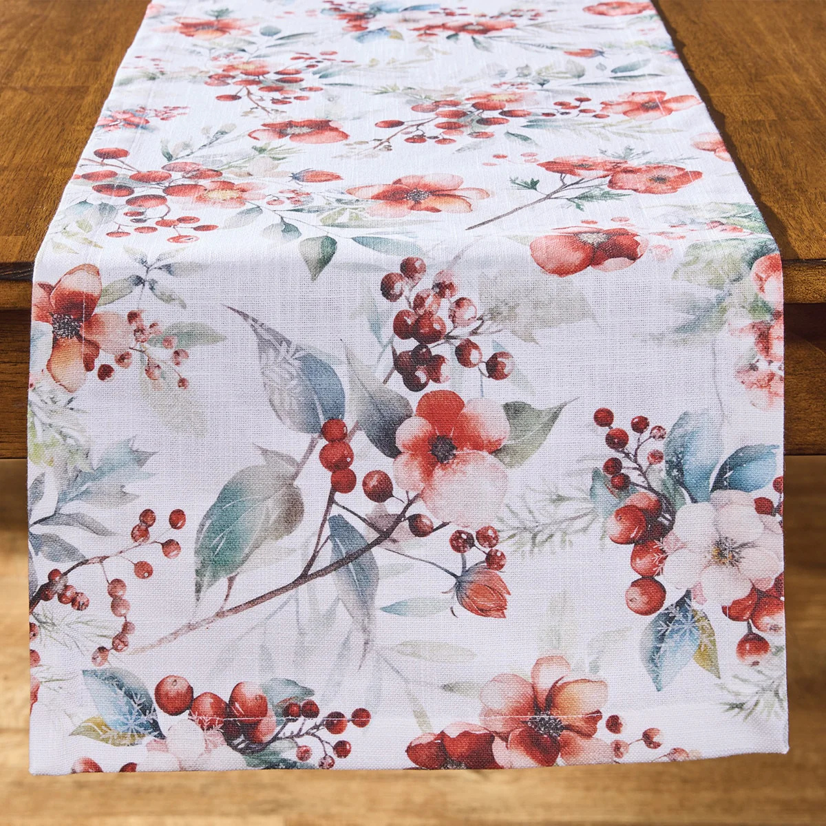 First Snow Table Runner 54"