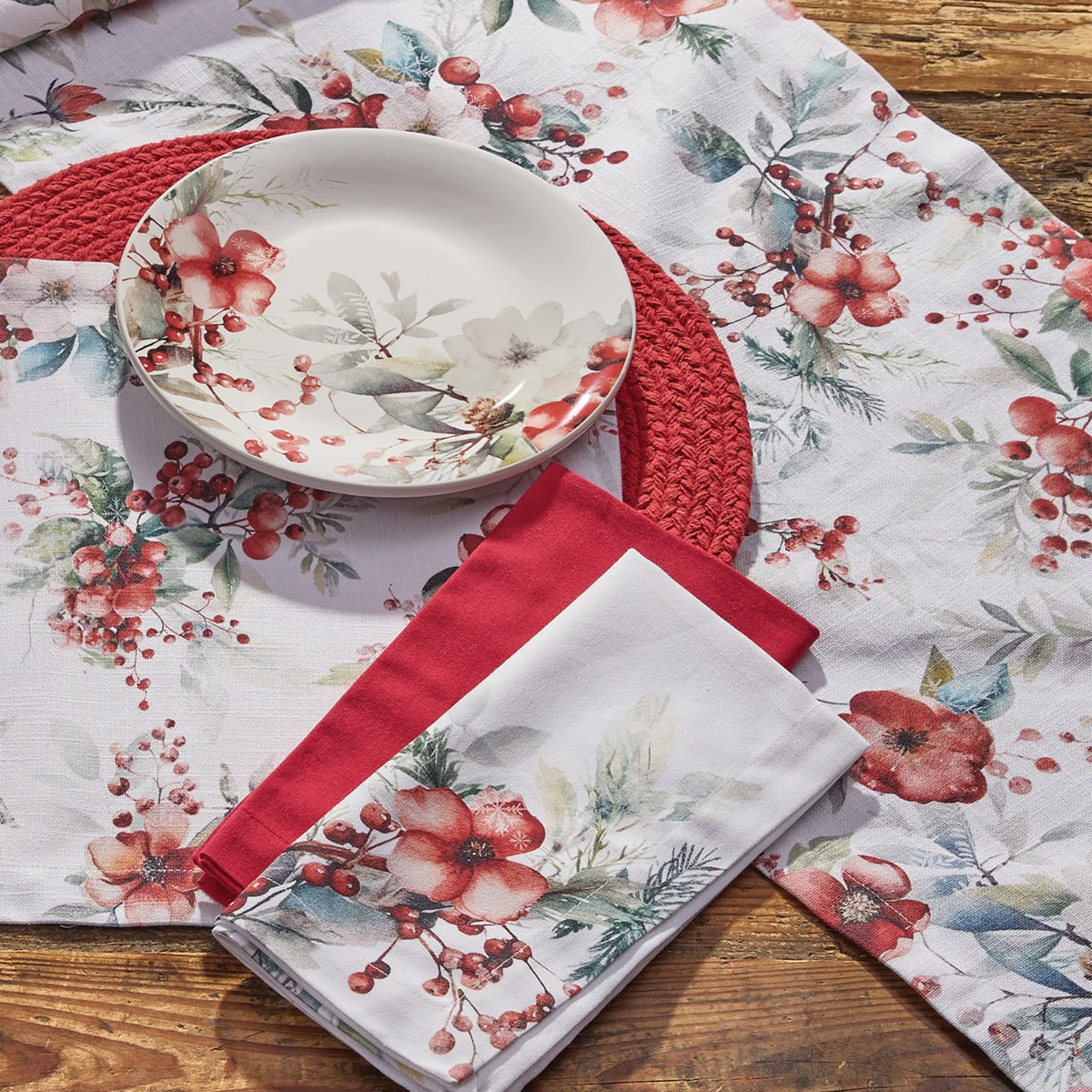 First Snow Table Runner 54" - Image 3