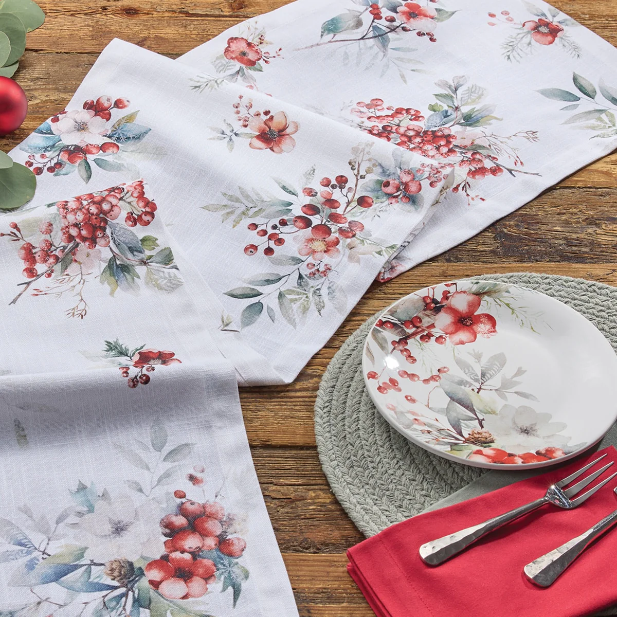 First Snow Table Runner 72" - Image 4