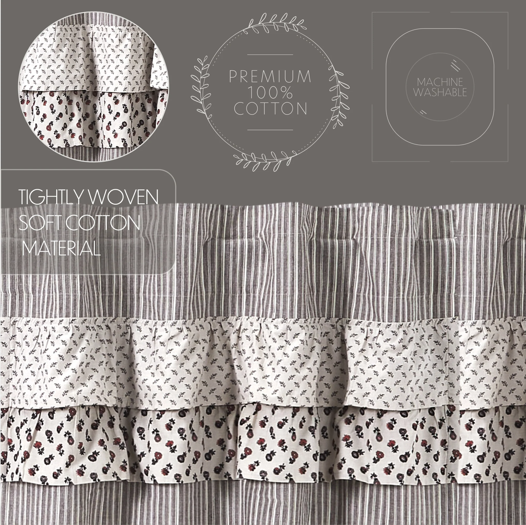 Fleurette Long Panel Curtains - Image 5