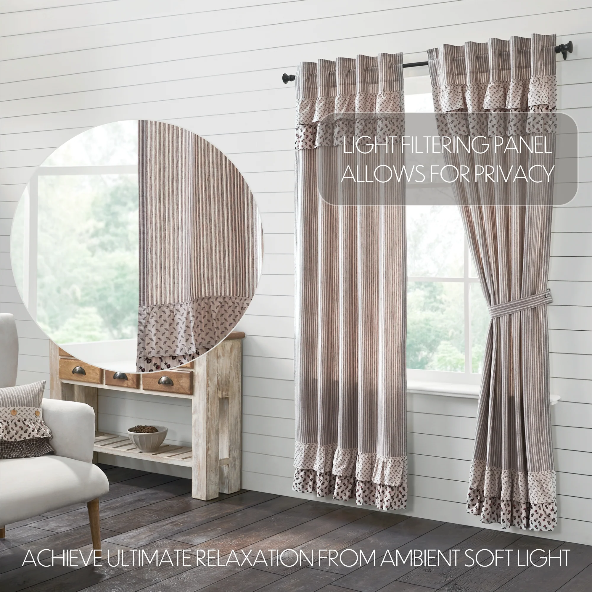 Fleurette Long Panel Curtains - Image 6