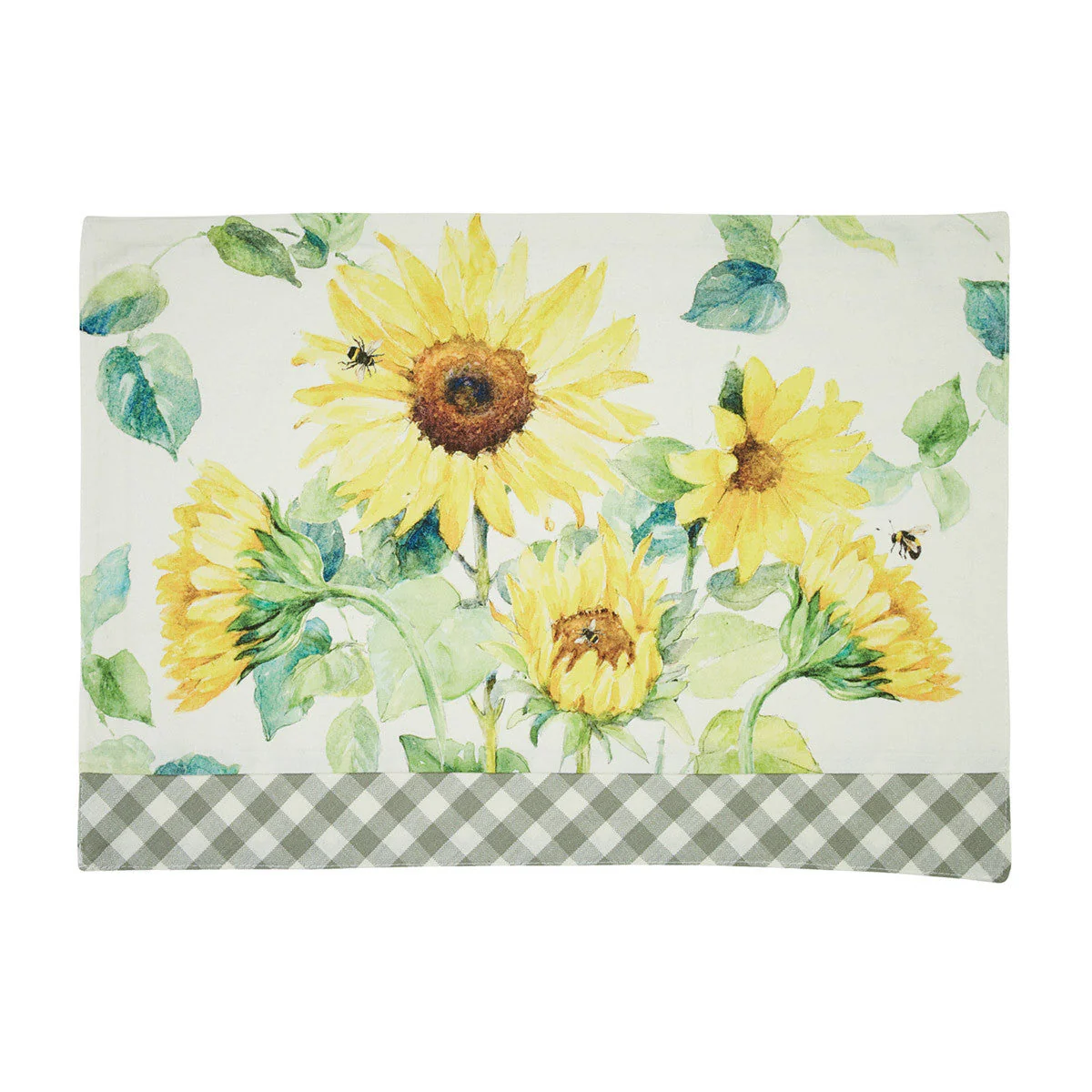 Sunflower Check Placemats - Image 2