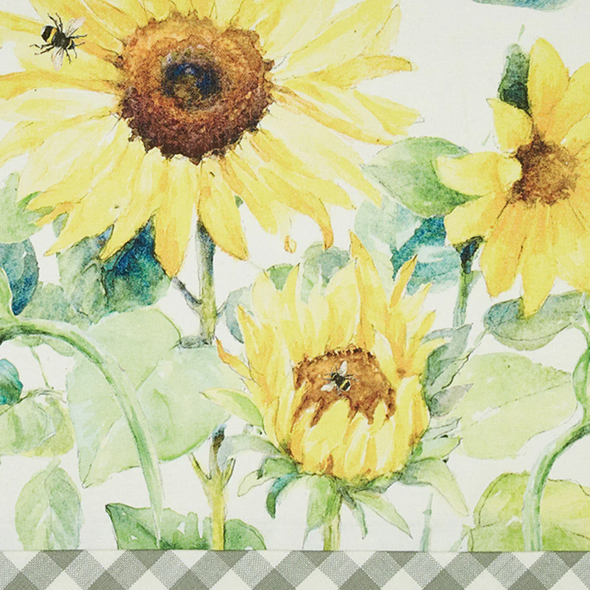 Sunflower Check Placemats - Image 3