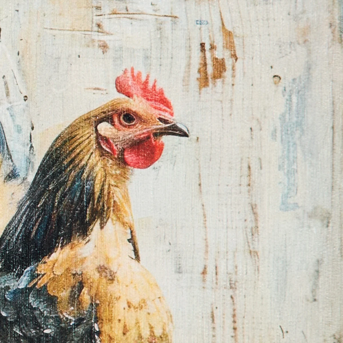 Four Chickens In A Row Rug - Image 4
