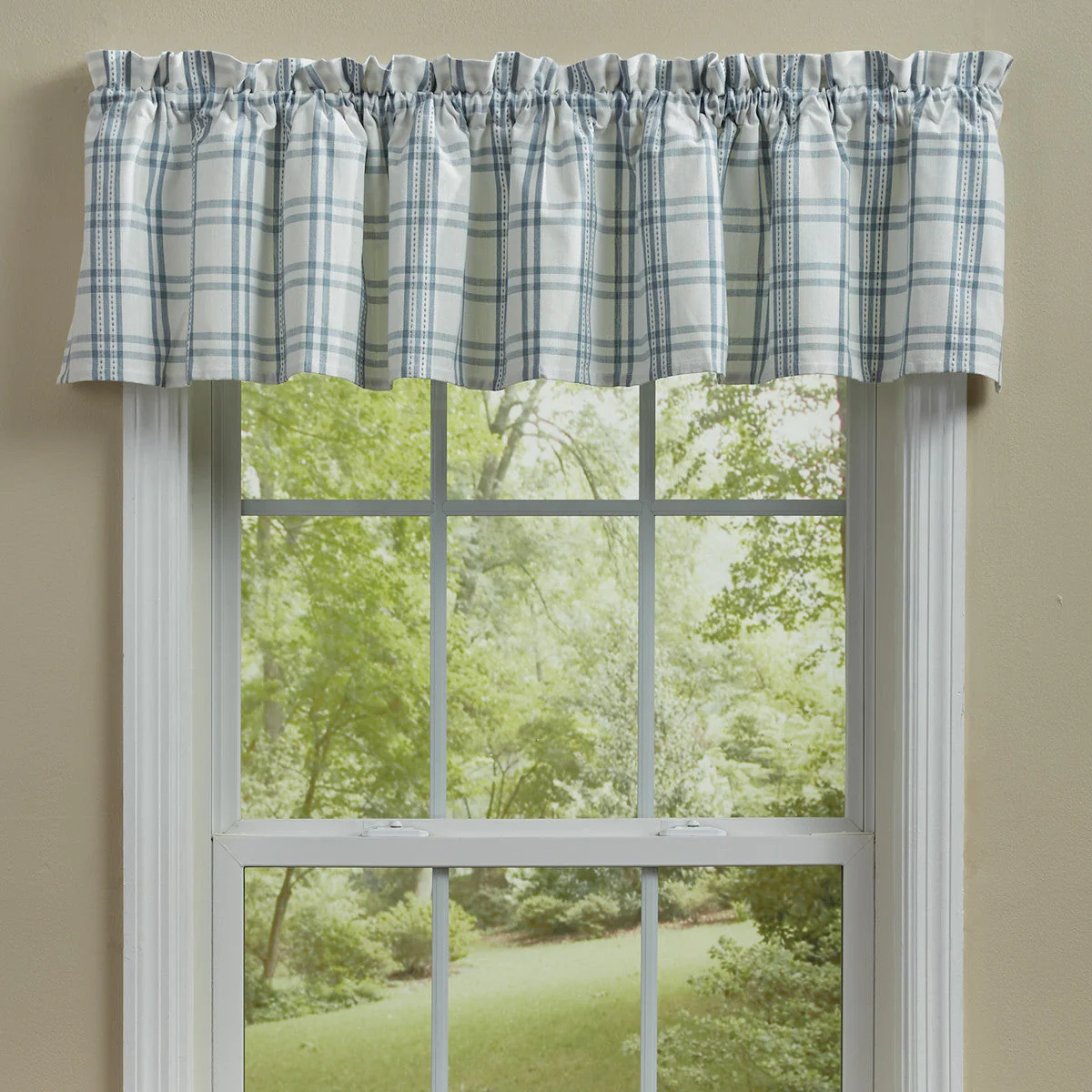 French Blue Valance