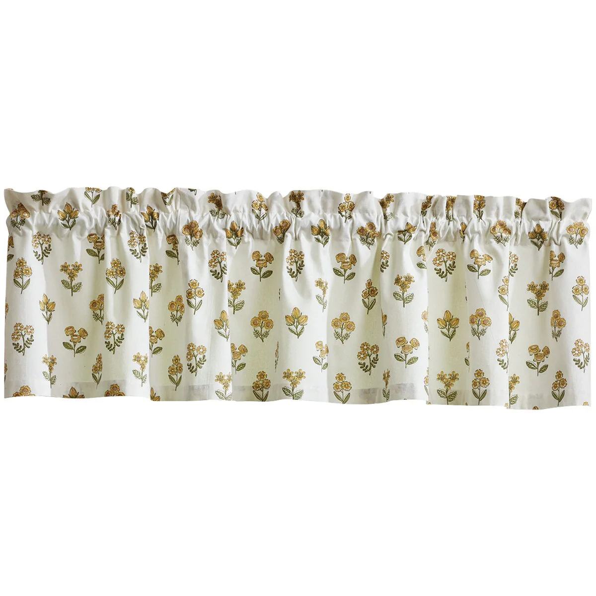 Golden Flowers Valance - Image 3