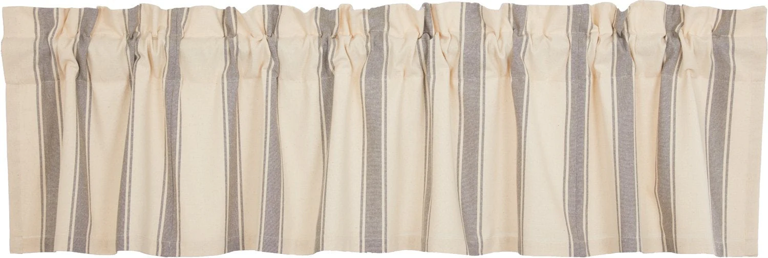 Graycie Grain Sack Stripe Valance - Image 2
