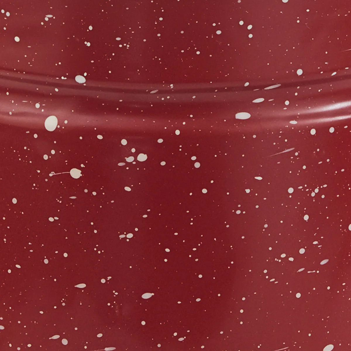 Speckled Enamelware Utensil Crock - Red - Image 8