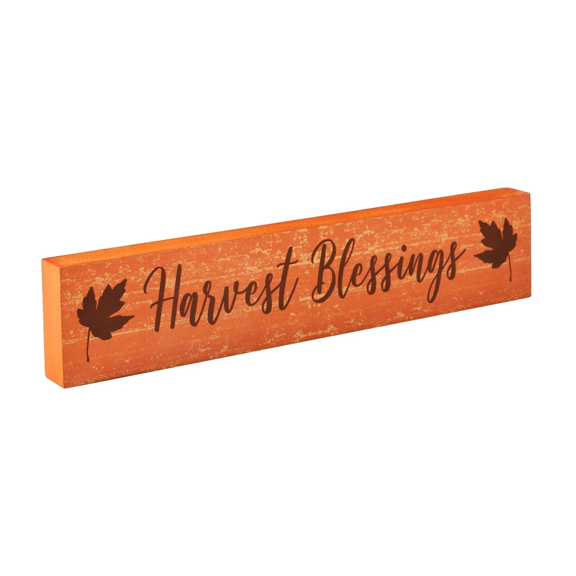 Harvest Blessings Fall Leaves Sign - Image 3