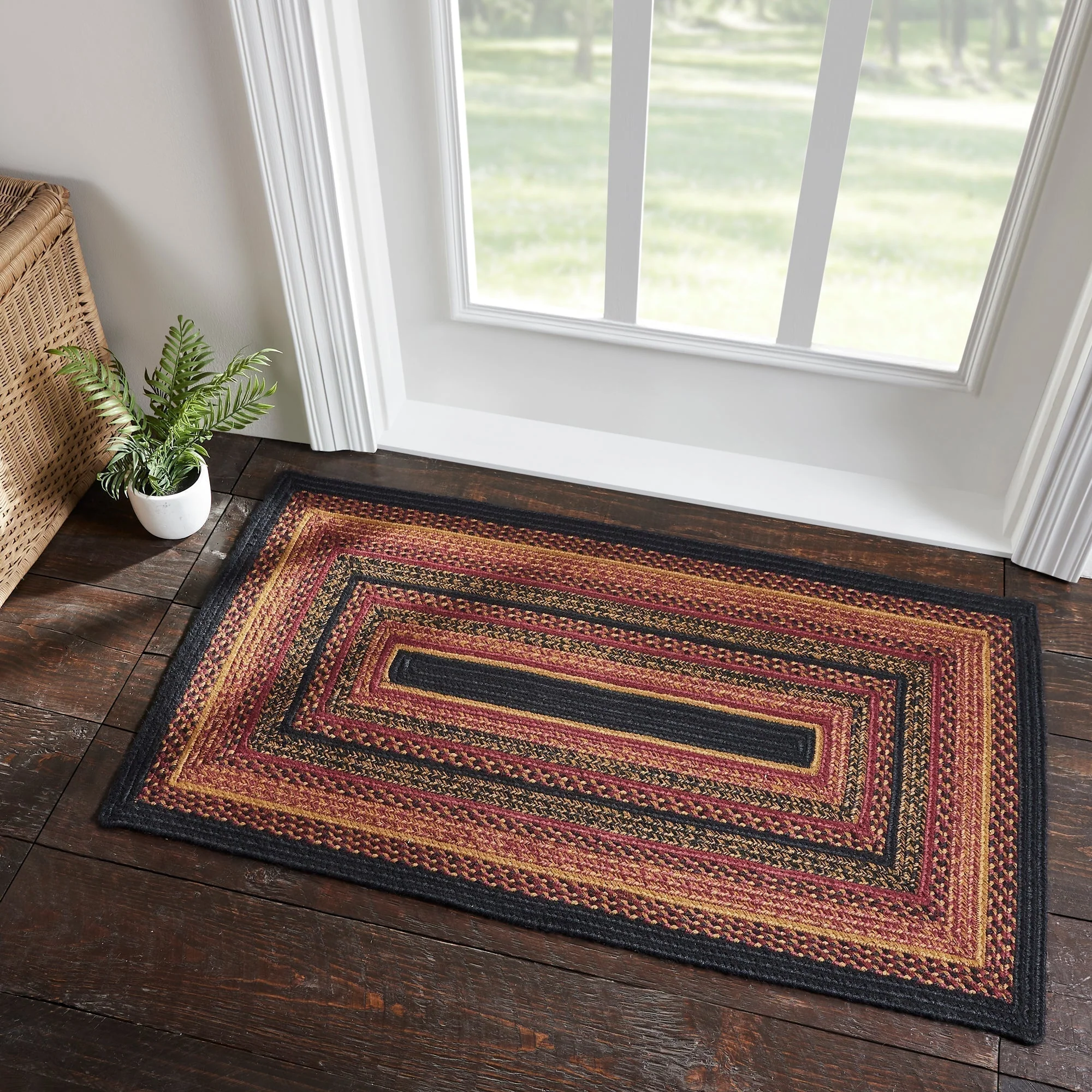 Heirloom Farm Collection Braided Rugs - Rectangle - Image 2
