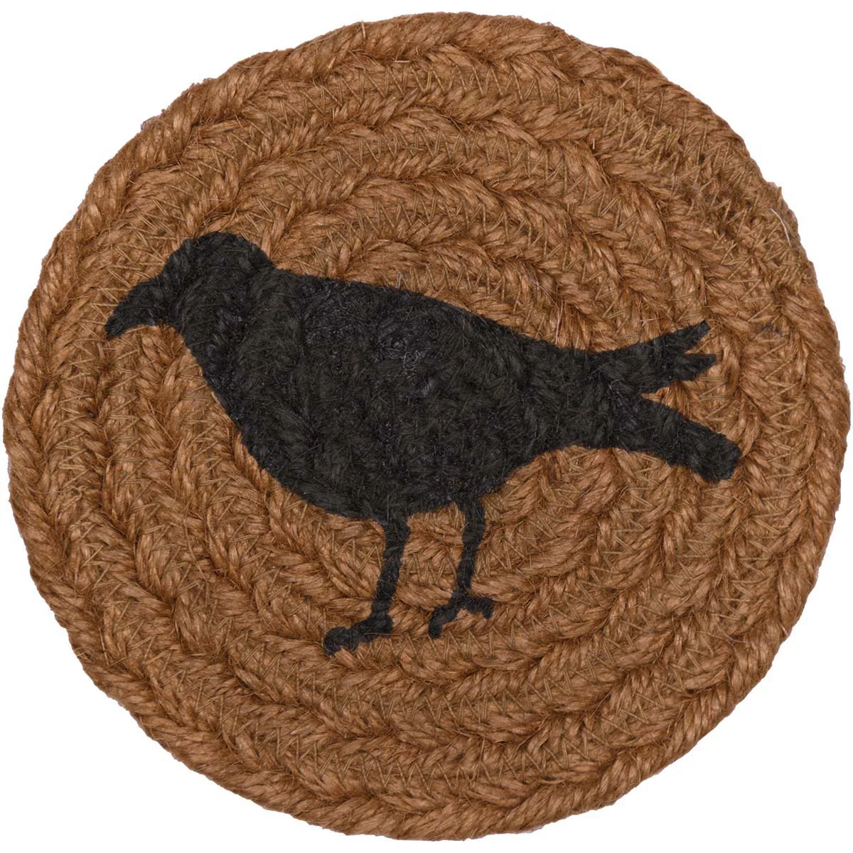 Heirloom Farm Crow Braided Coasters - Image 3