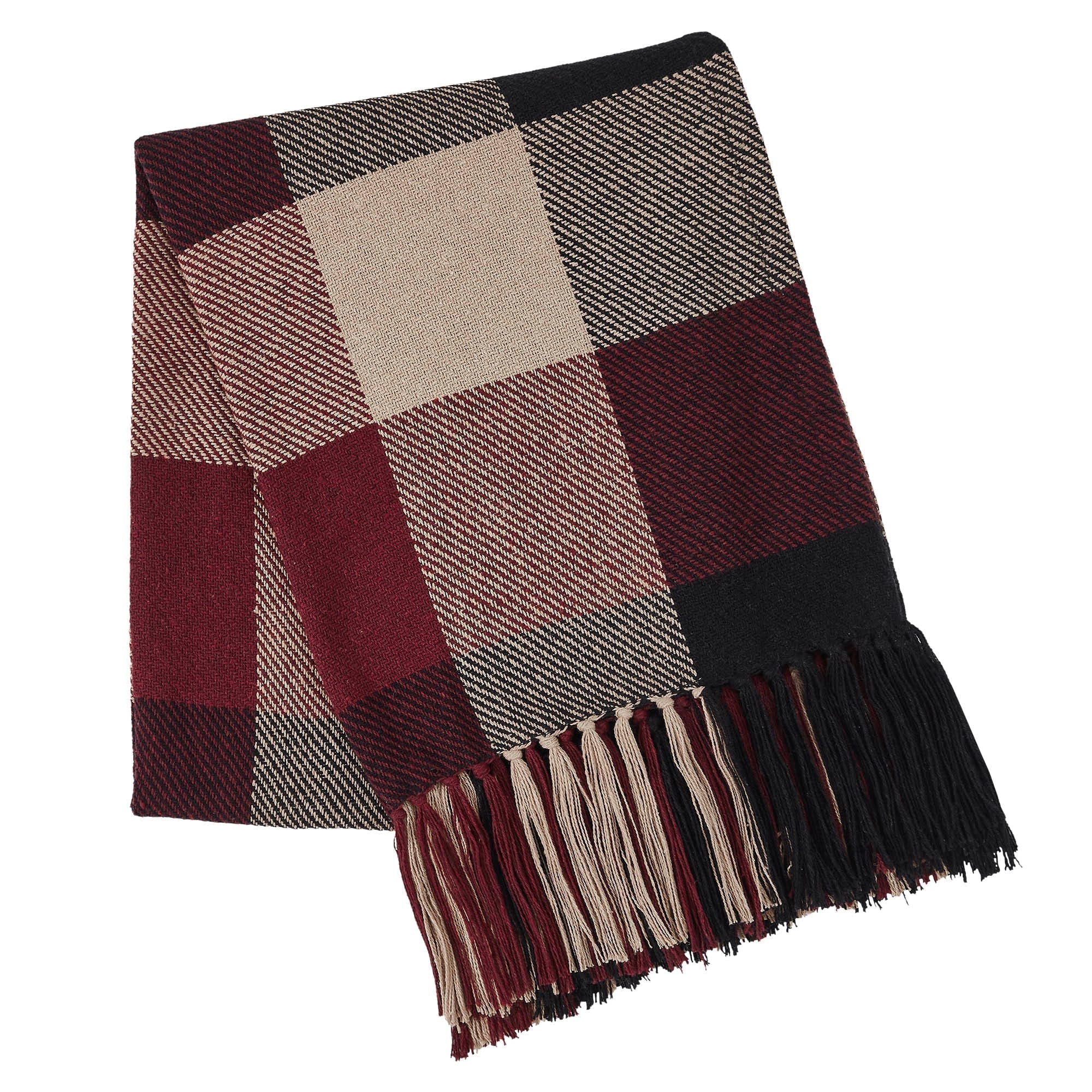 Heirloom Farm Primitive Check Woven Throw - Image 4