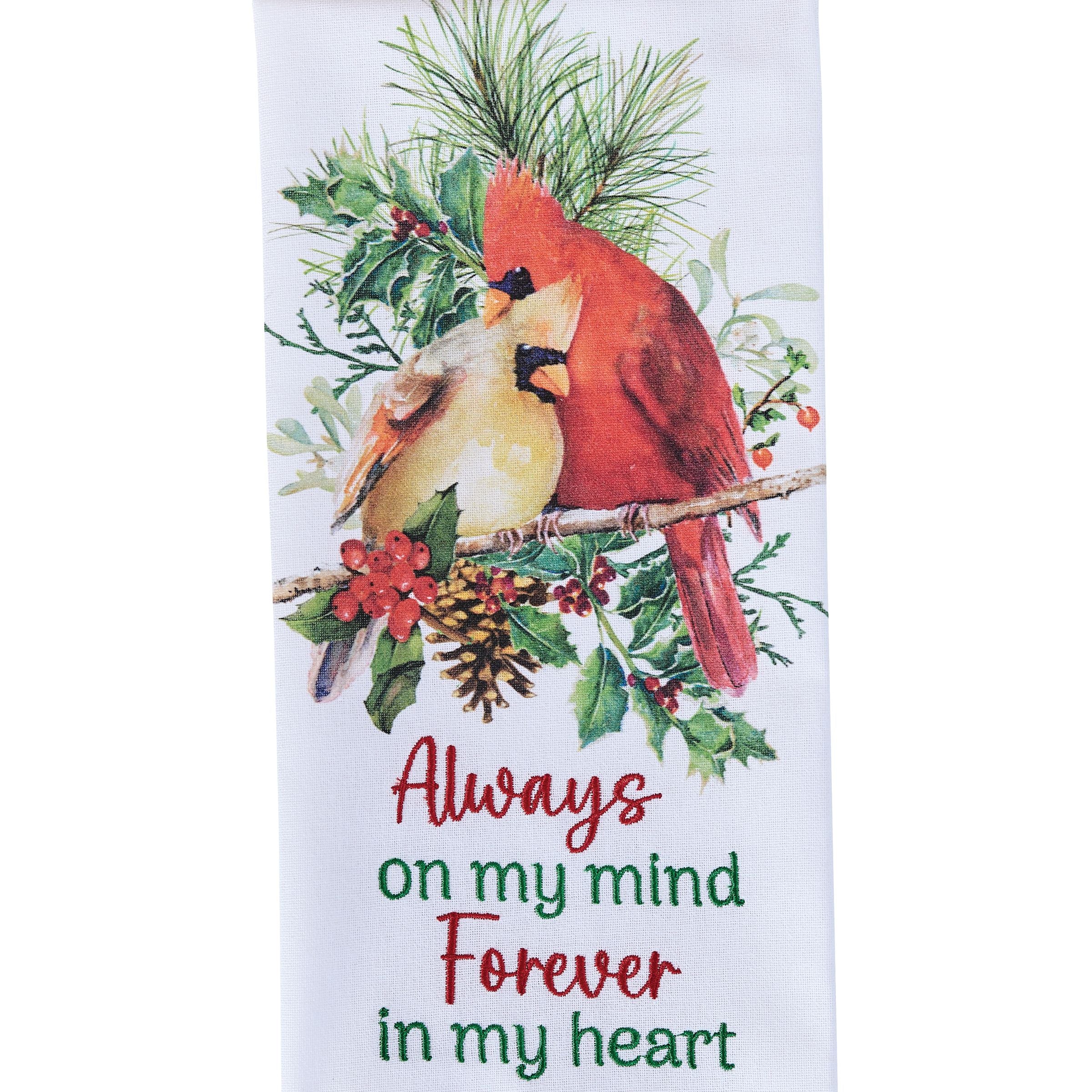 Holiday Cardinal Love Dish Towels - Image 4