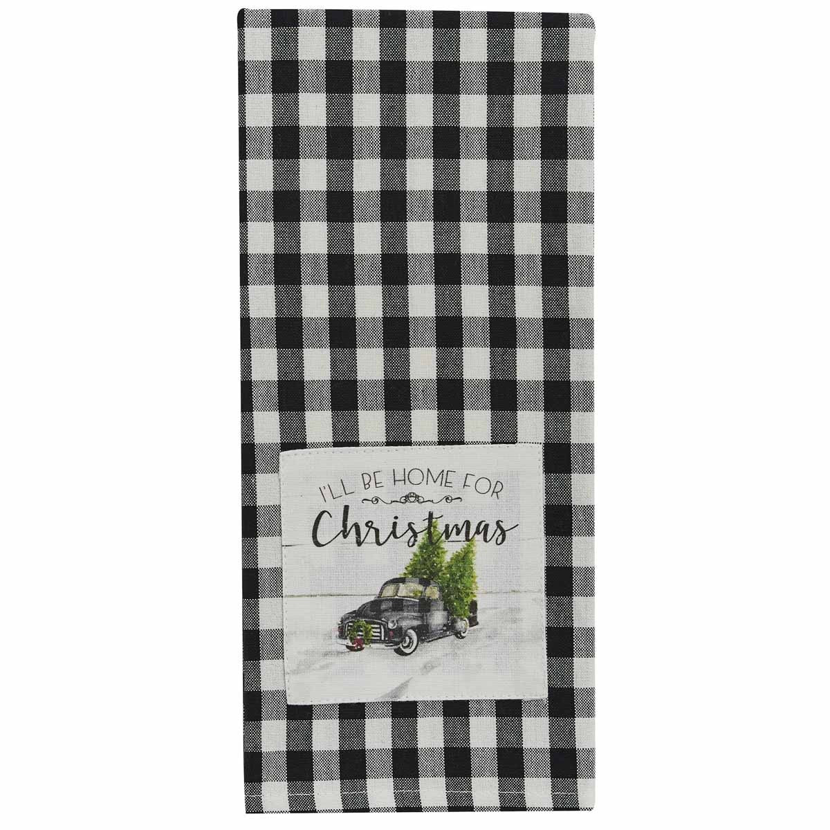 Home For Christmas Dishtowel - Image 2