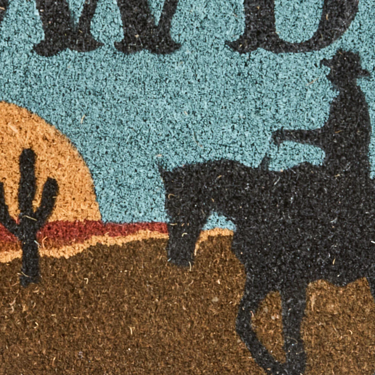 Howdy Cowboy Door Mat - Image 4