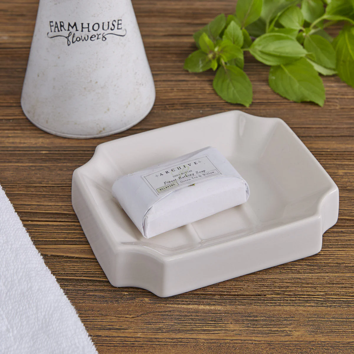 Whitestone Soap Dish