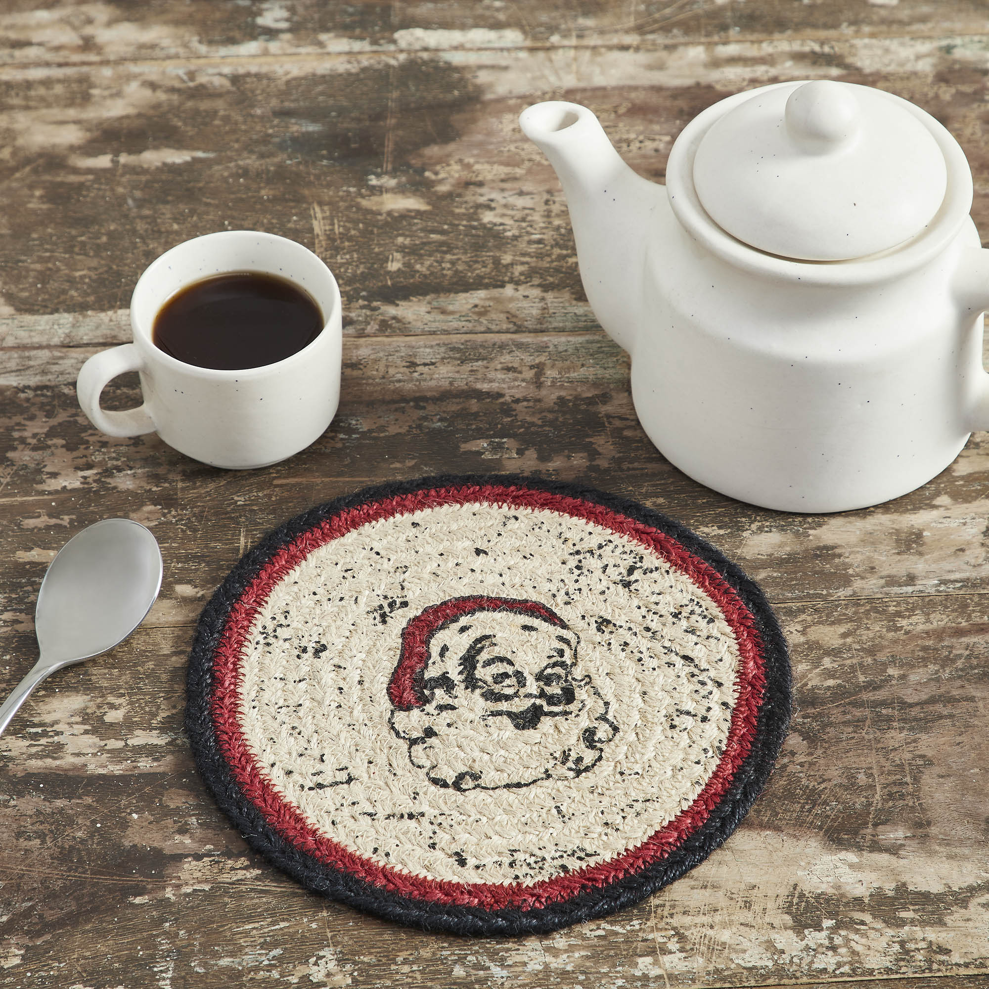 Jolly Ole Santa Trivet