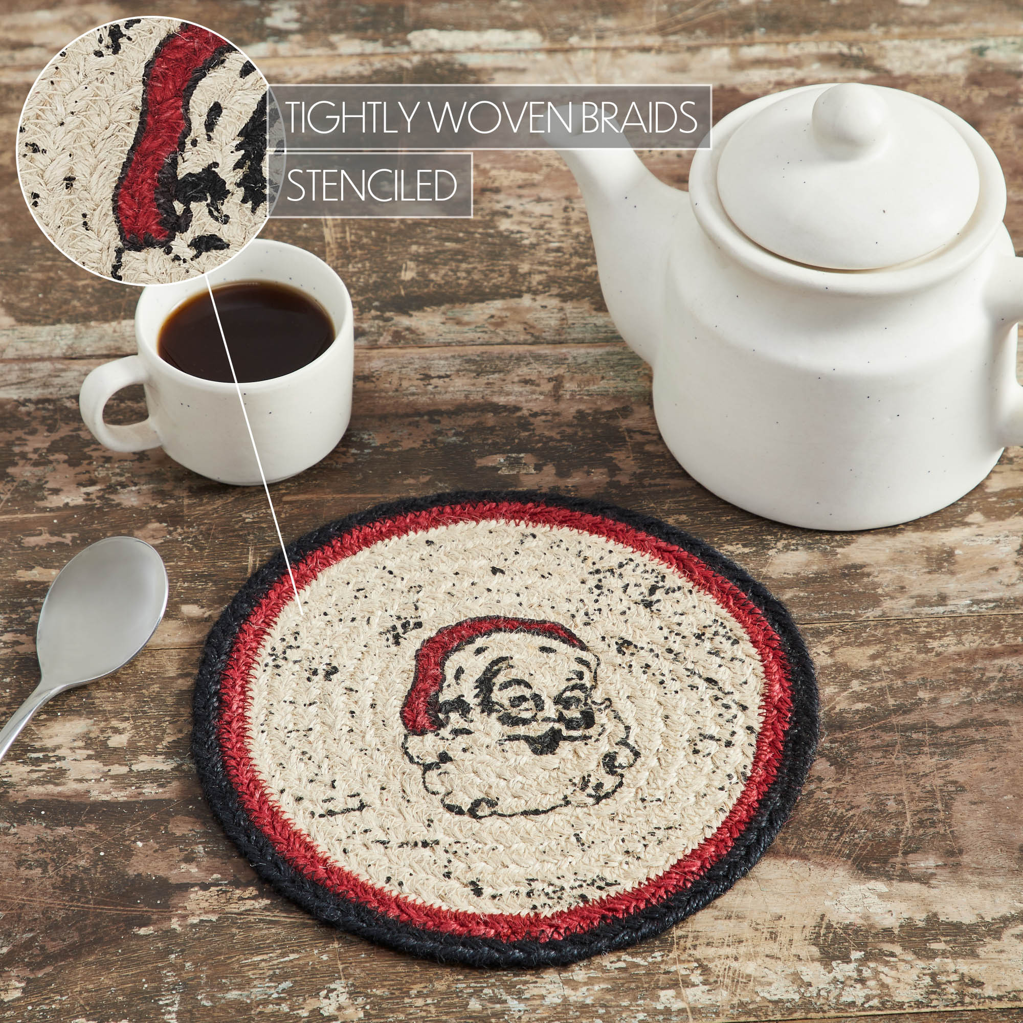 Jolly Ole Santa Trivet - Image 5
