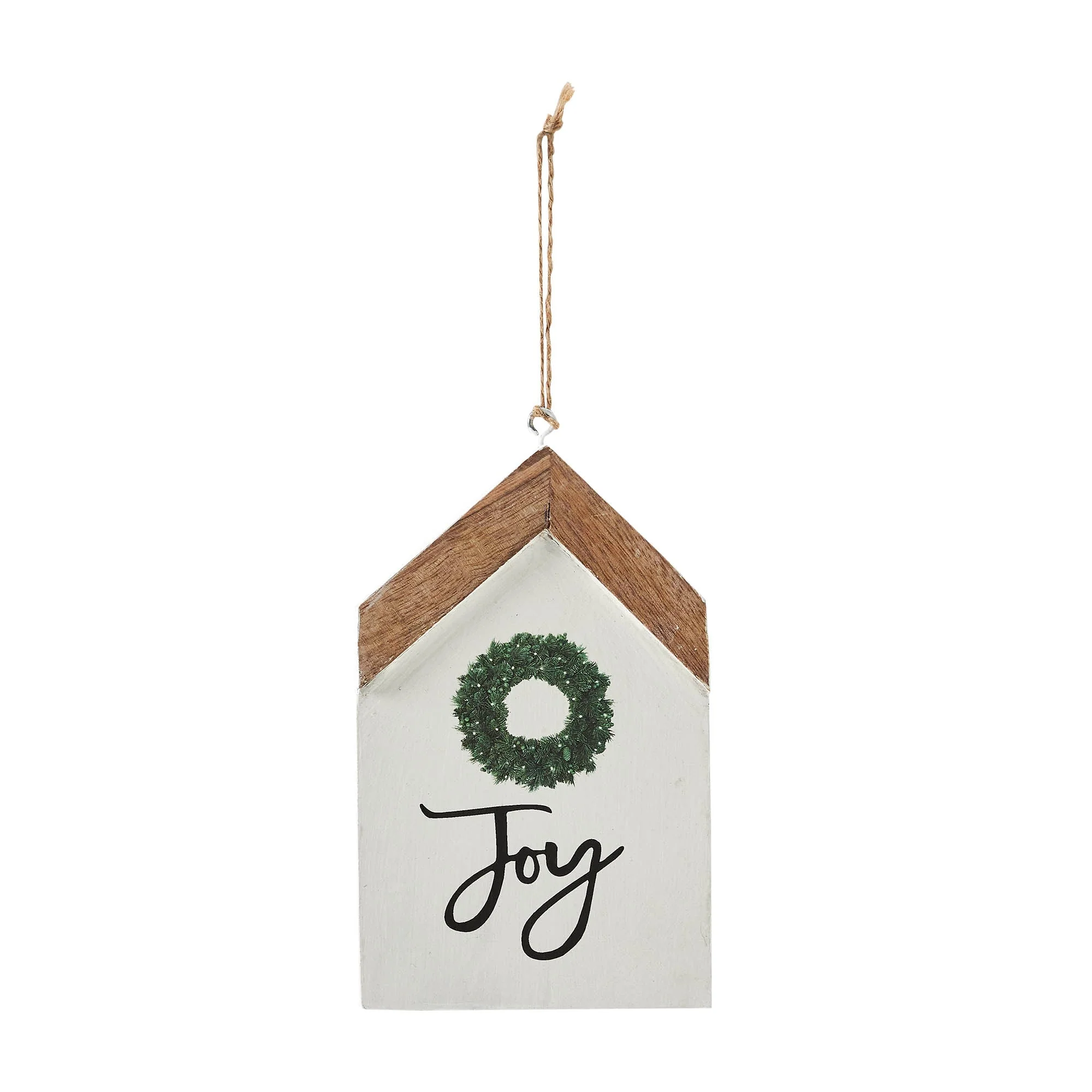 Joy Wreath Hanging Ornament - Image 3