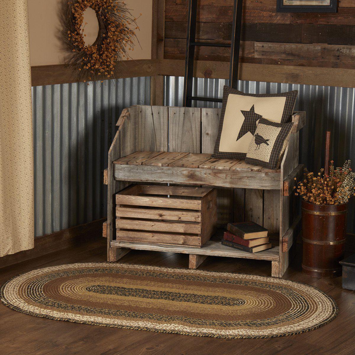 Kettlehurst Collection Braided Rugs - Oval - Image 4