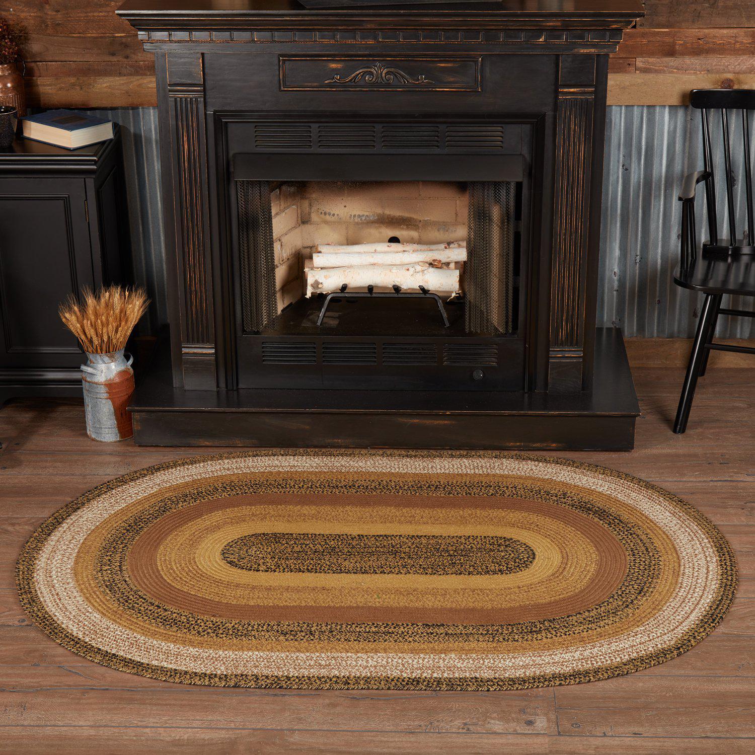 Kettlehurst Collection Braided Rugs - Oval - Image 5