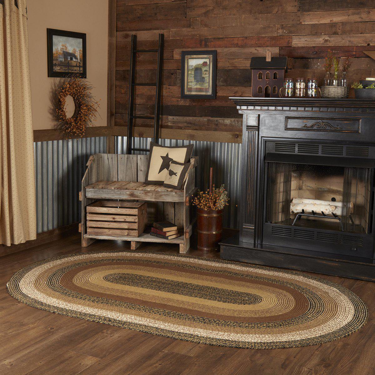 Kettlehurst Collection Braided Rugs - Oval - Image 6