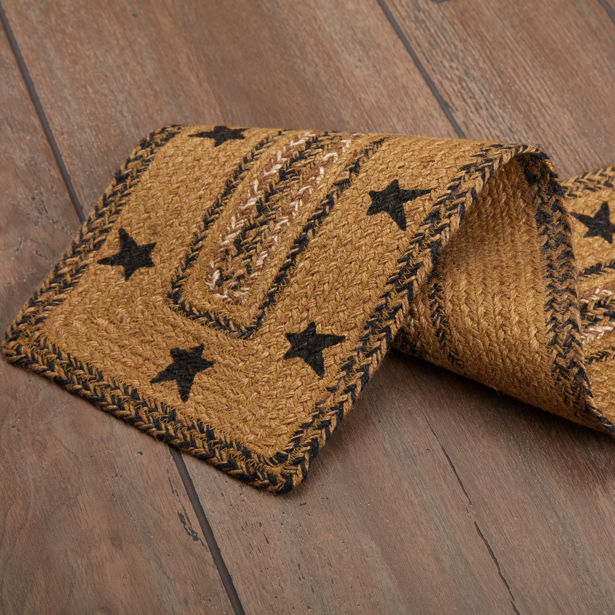 Kettlehurst Rectangle Stair Tread  Star Latex Rug - Image 7