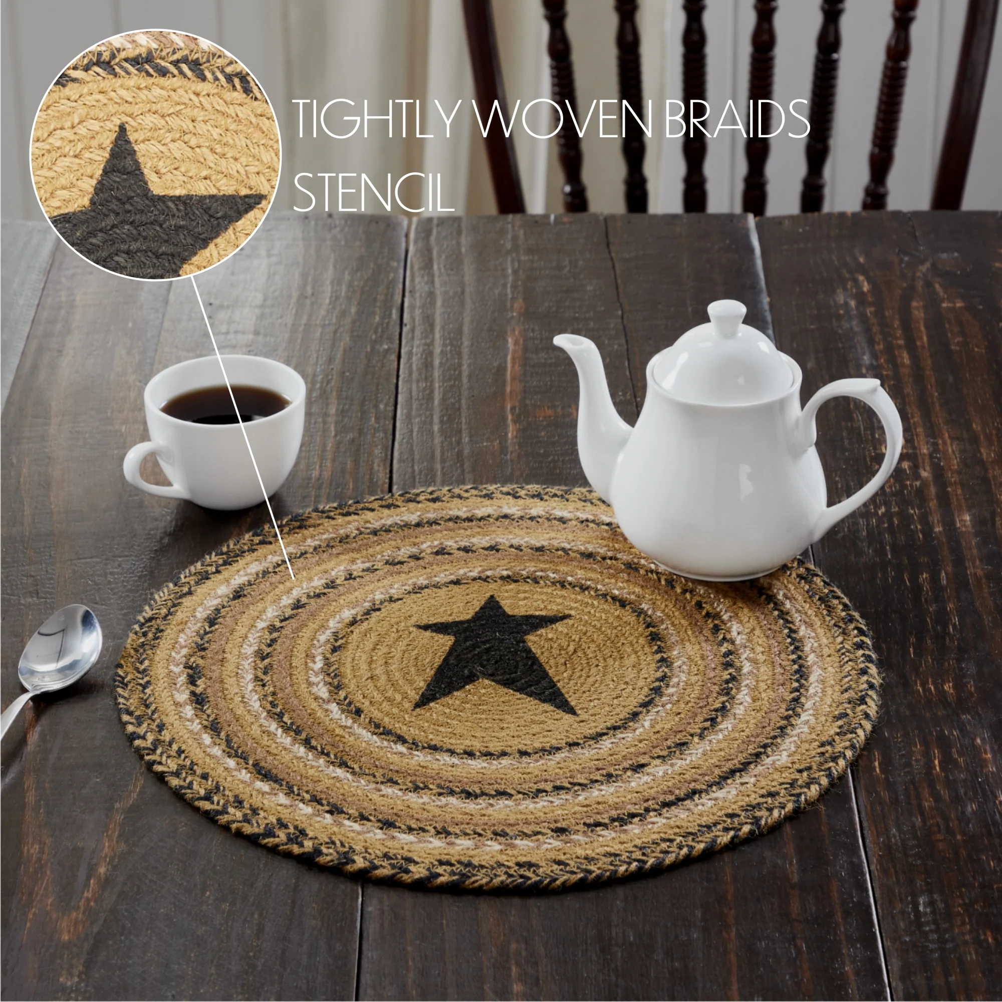 Kettlehurst Trivet Stencil Star 15" - Image 3