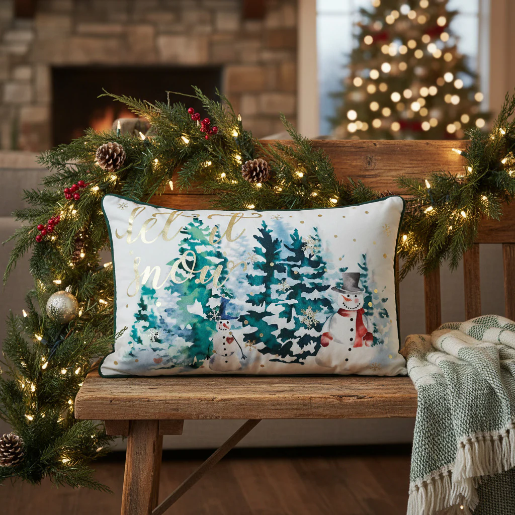 Let It Snow Pillow