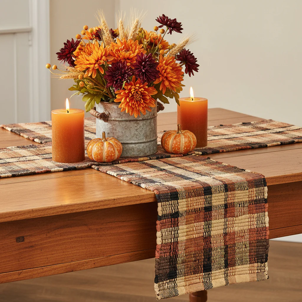Harvest Chindi Fall Table Runners