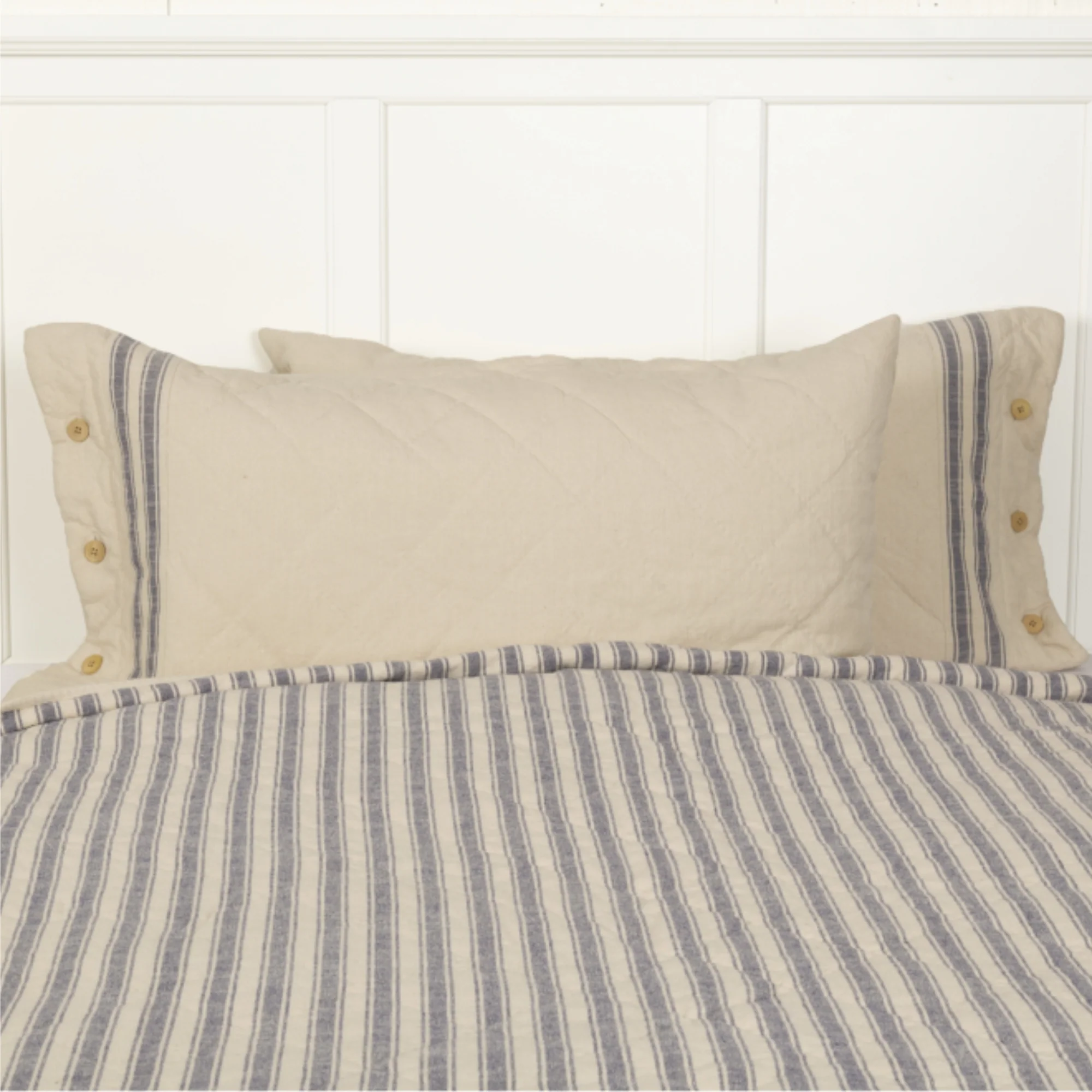 Market Place Blue Sham - Image 2