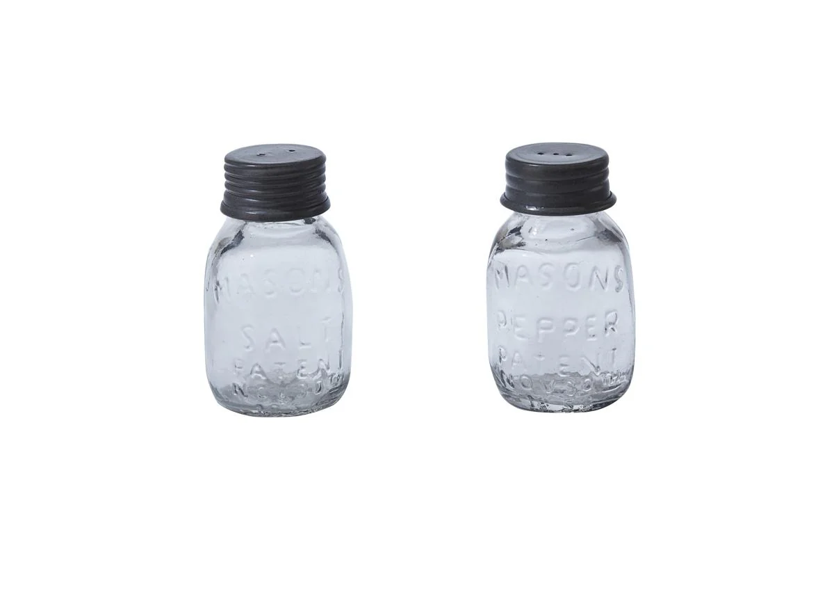 Mason Jar Salt & Pepper Shakers - Image 2