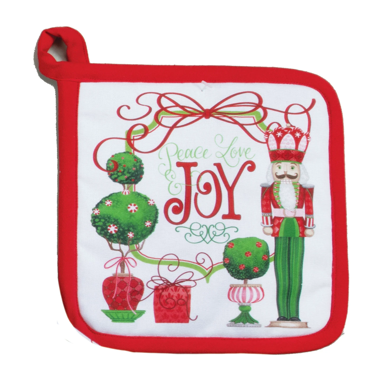 Merry Nutcrackers Potholder - Image 2