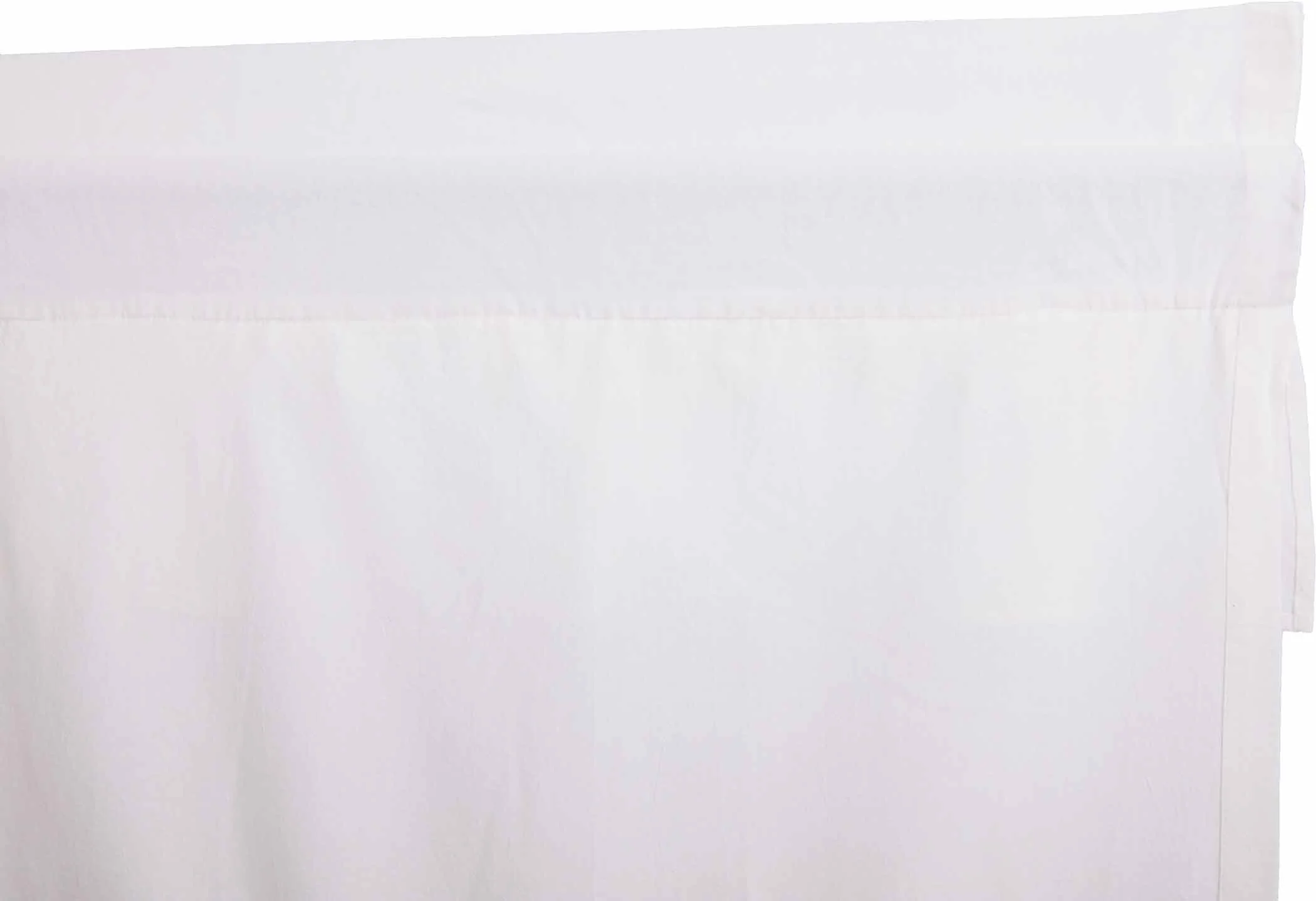 Muslin Ruffled Bleached White Ruffled Tiers - Image 5