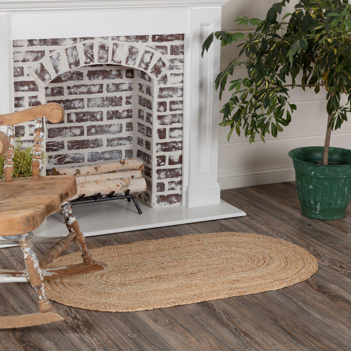 Hickory Grove Collection Braided Rugs - Oval - Image 3