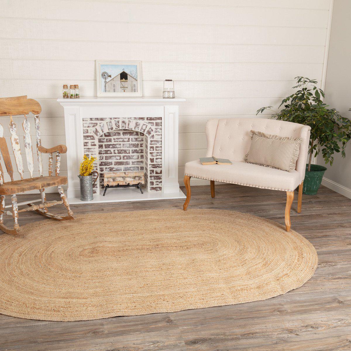 Hickory Grove Collection Braided Rugs - Oval - Image 7