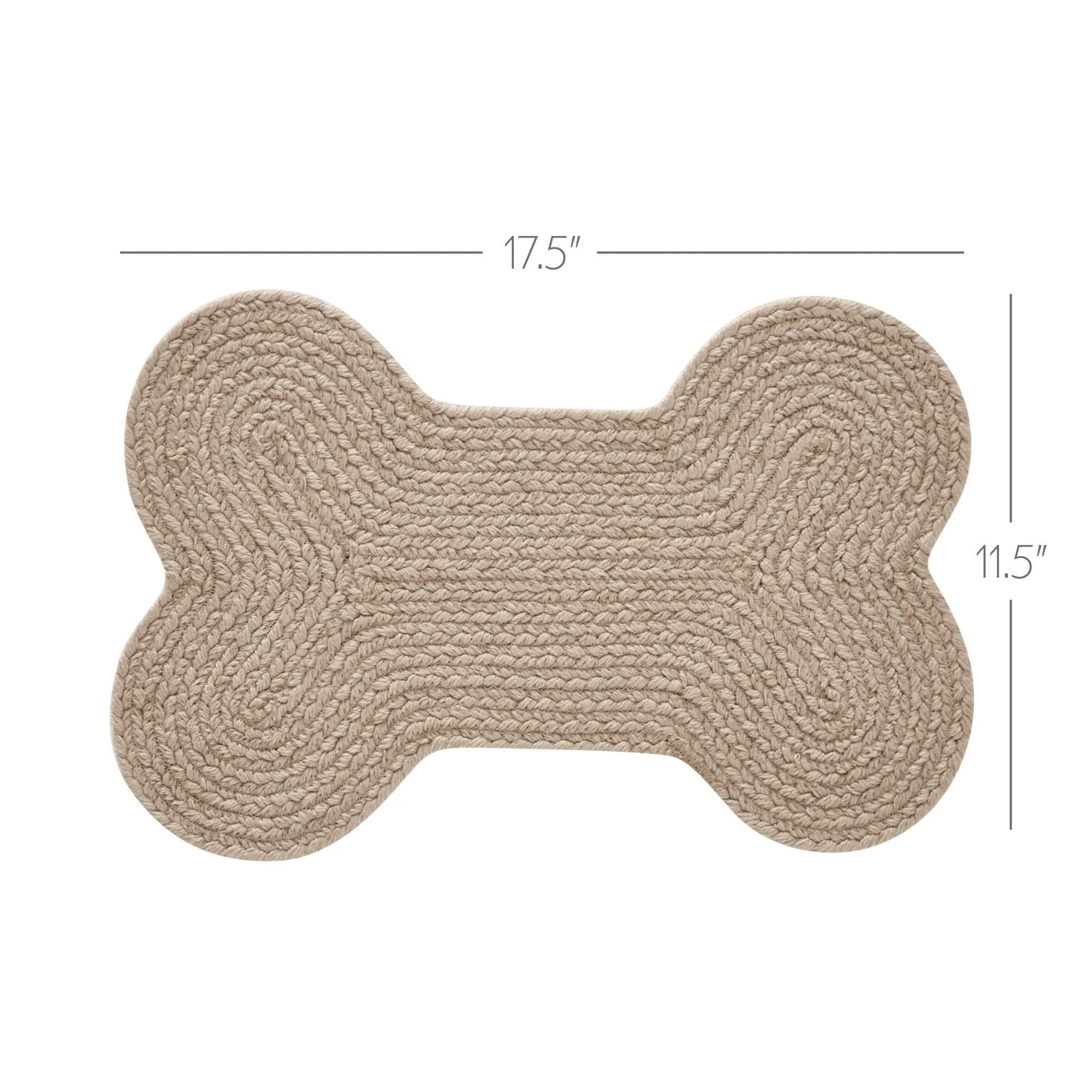 Natural Dog Bone Braided Rug - Image 5
