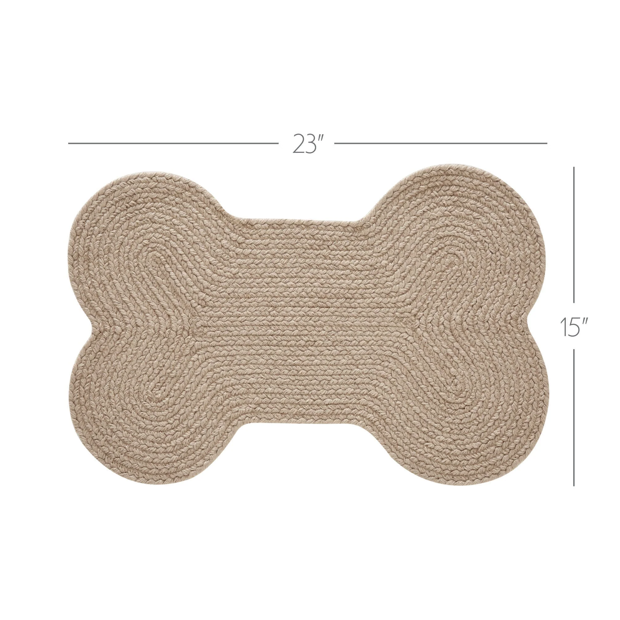 Natural Dog Bone Braided Rug - Image 6