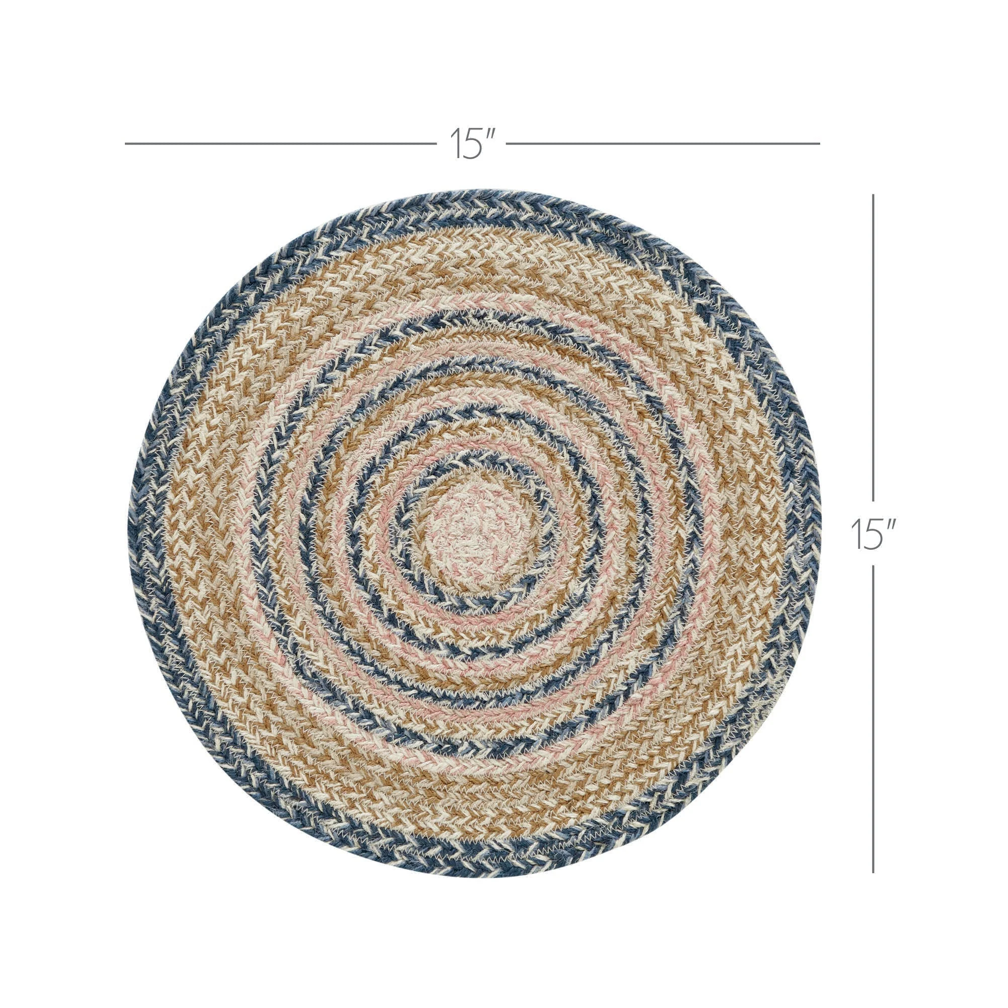 Kayley Braided Trivet 15" - Image 2