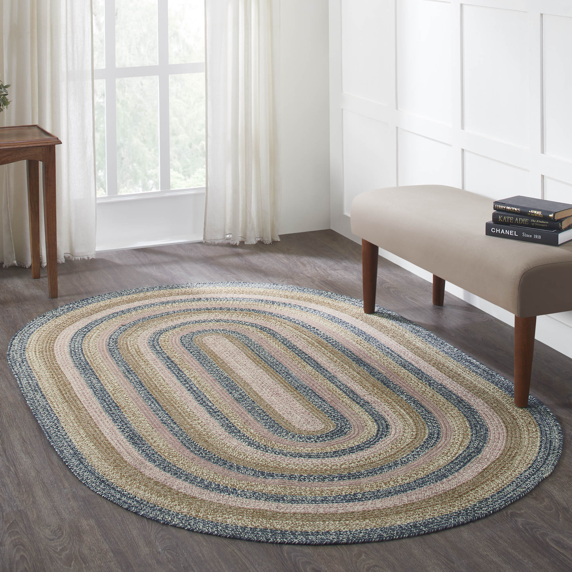 Kayley Collection Braided Rugs - Oval - Image 6