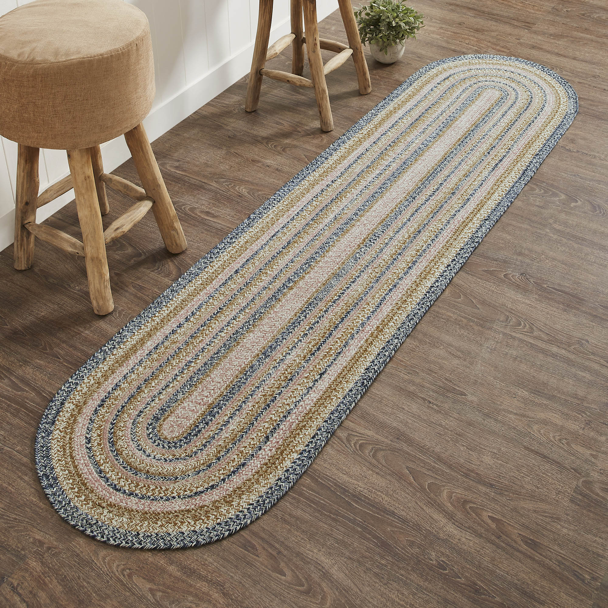 Kayley Collection Braided Rugs - Oval - Image 8