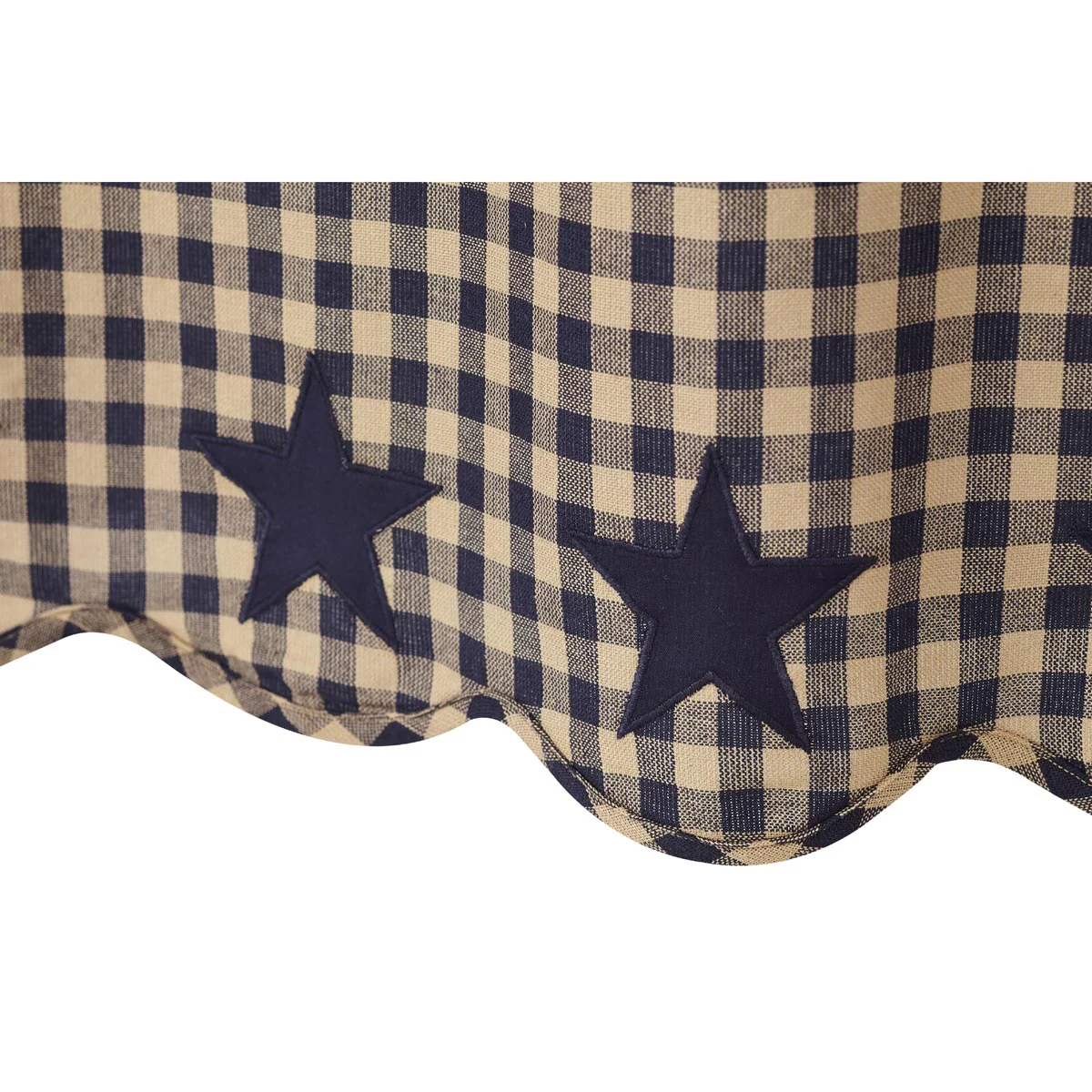 Navy Star Shower Curtain - Image 3
