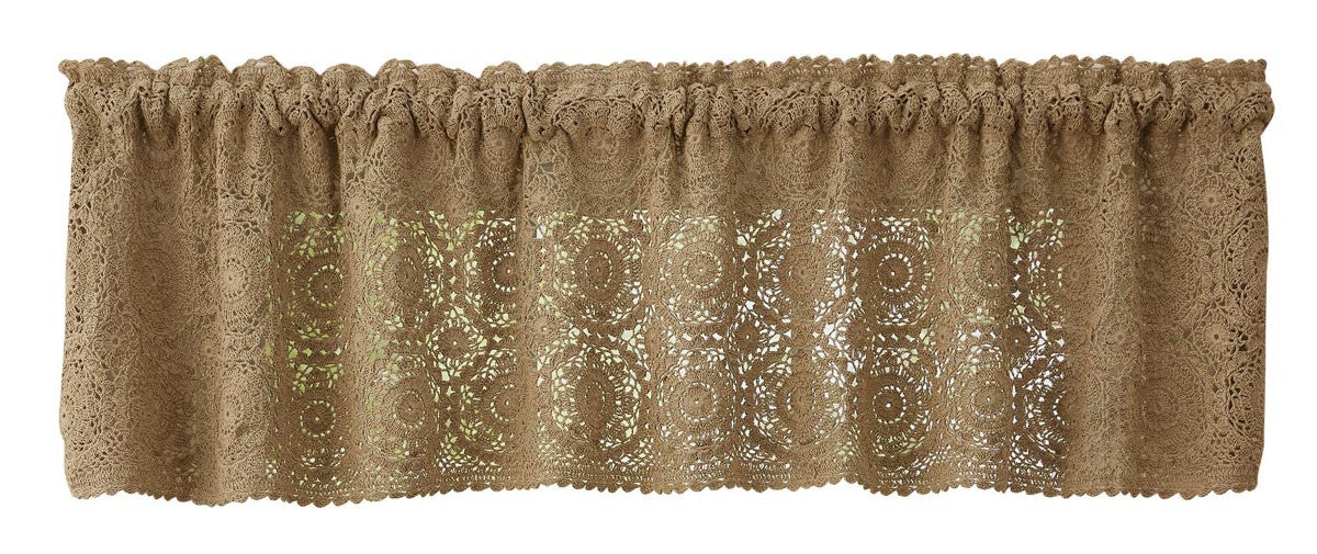 Oatmeal Lace Valance - Image 2