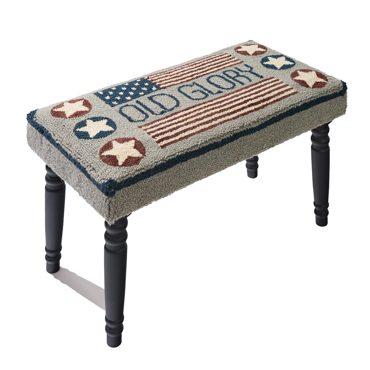 Old Glory Hooked Bench - Image 2