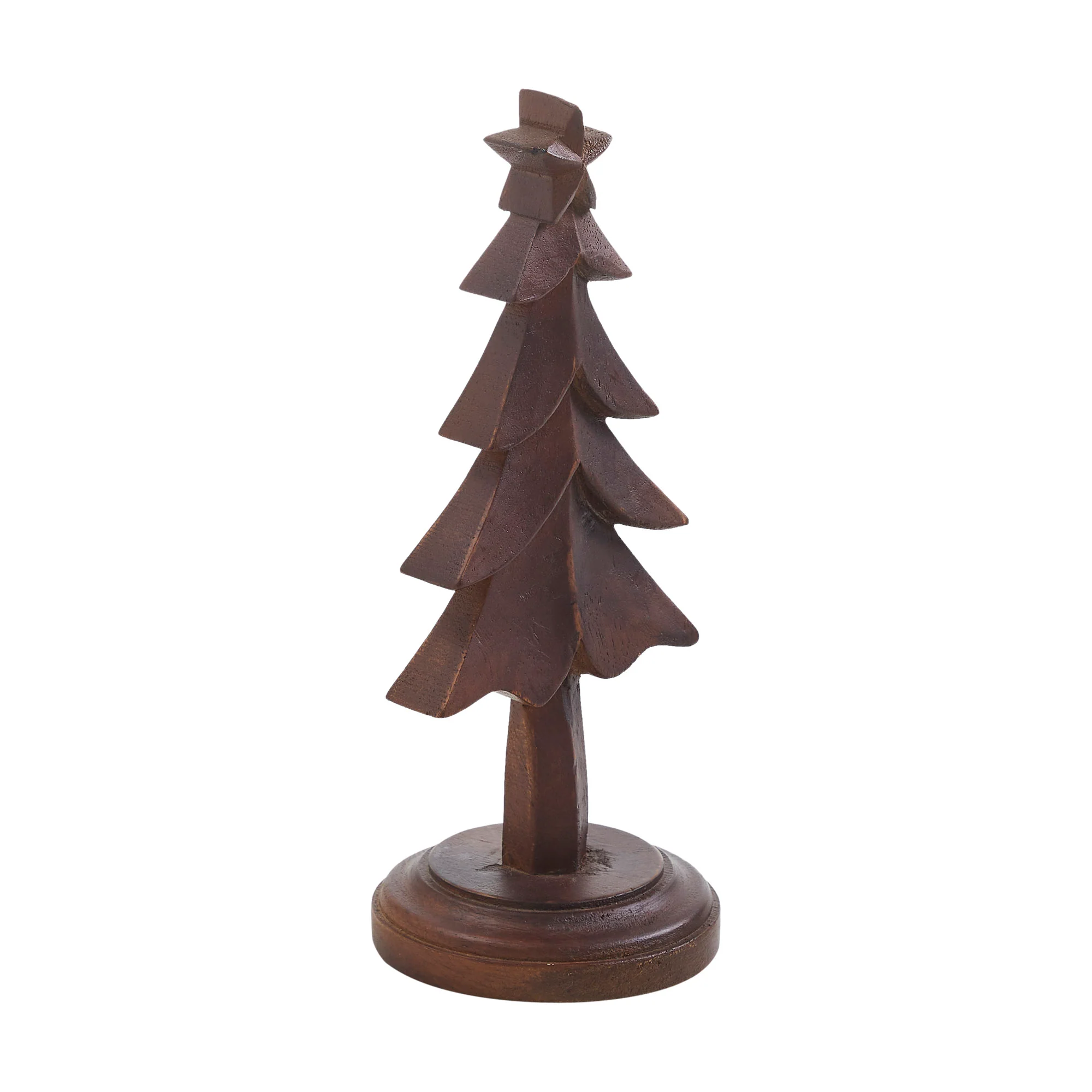Peaceful Pine Dark Wooden Tree - Image 2