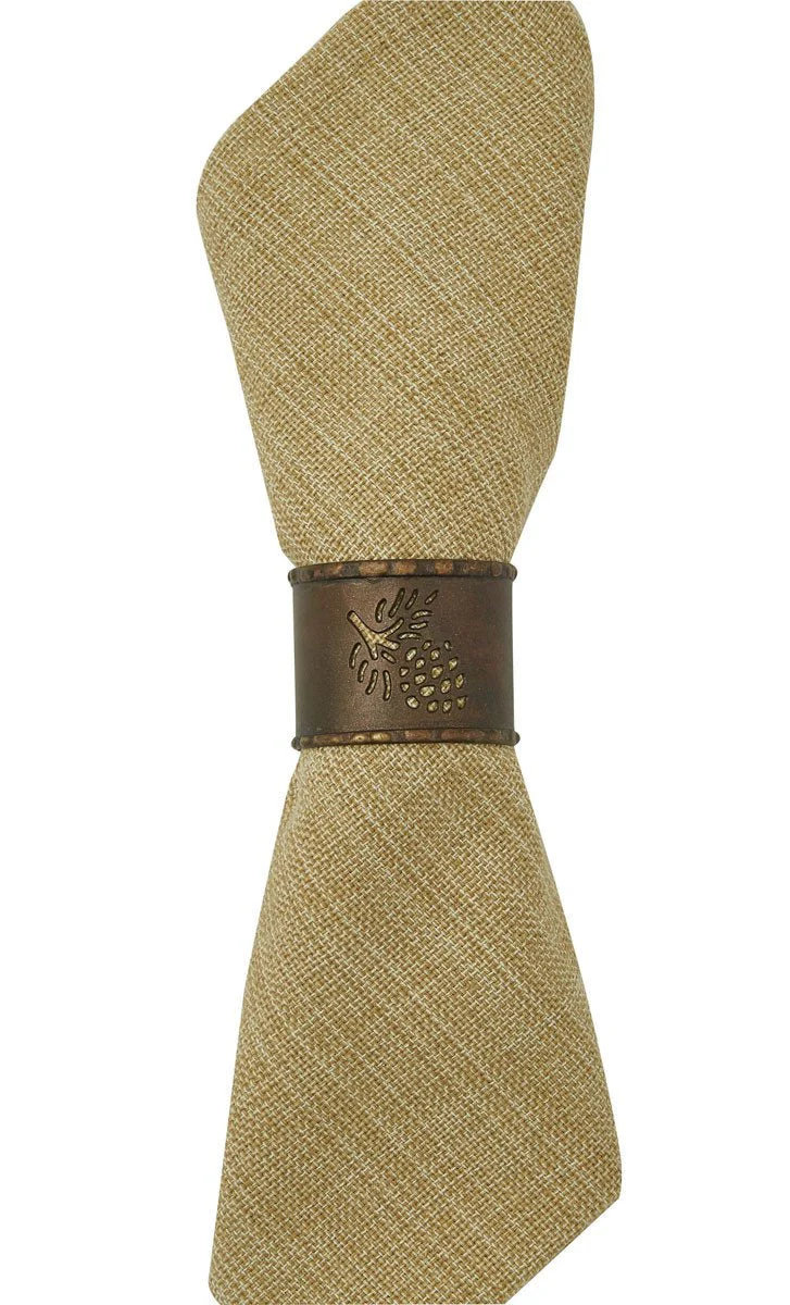 Pinecone Cuff Napkin Rings - Image 4