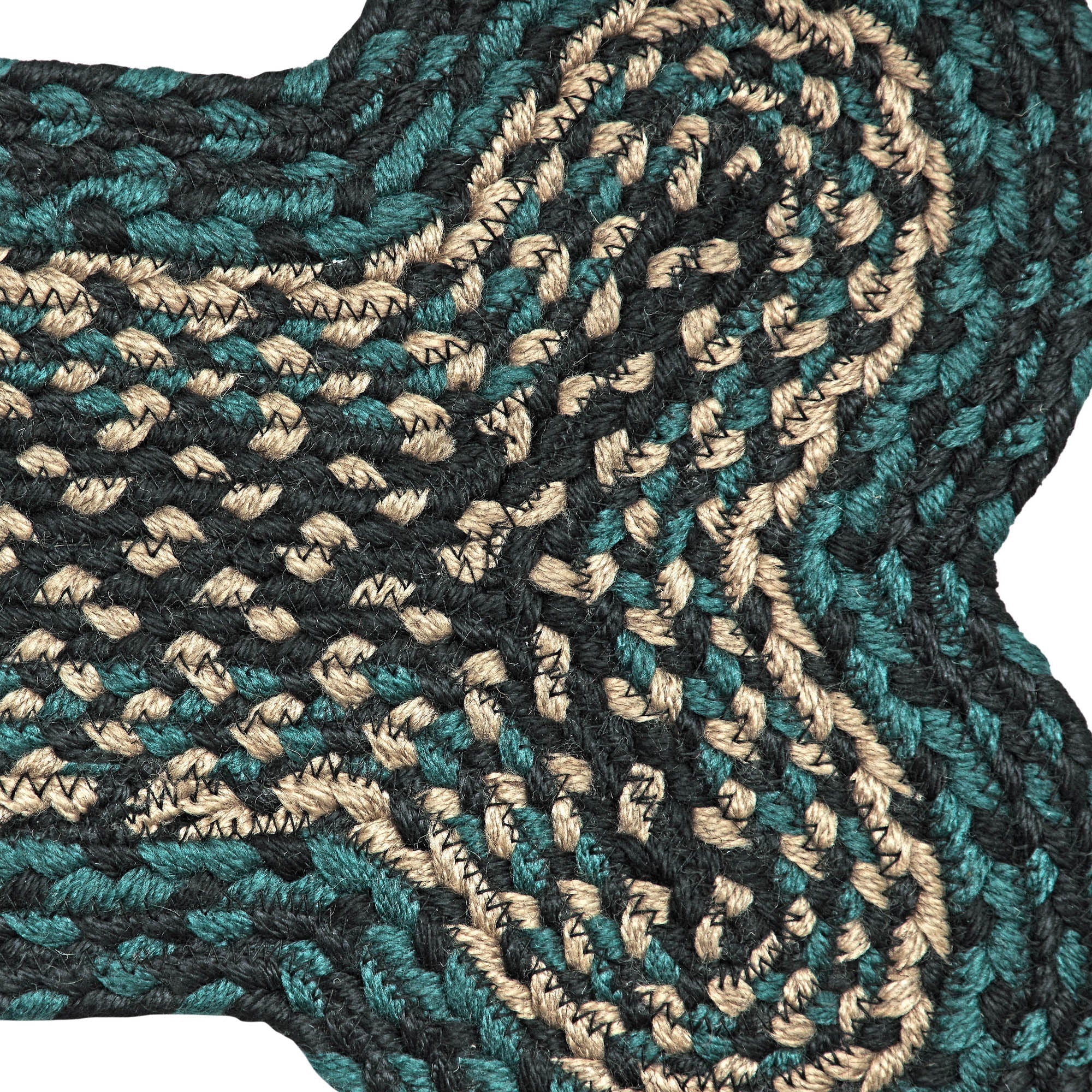 Pinehurst Dog Bone Braided Waterproof Rug Mat - Image 4