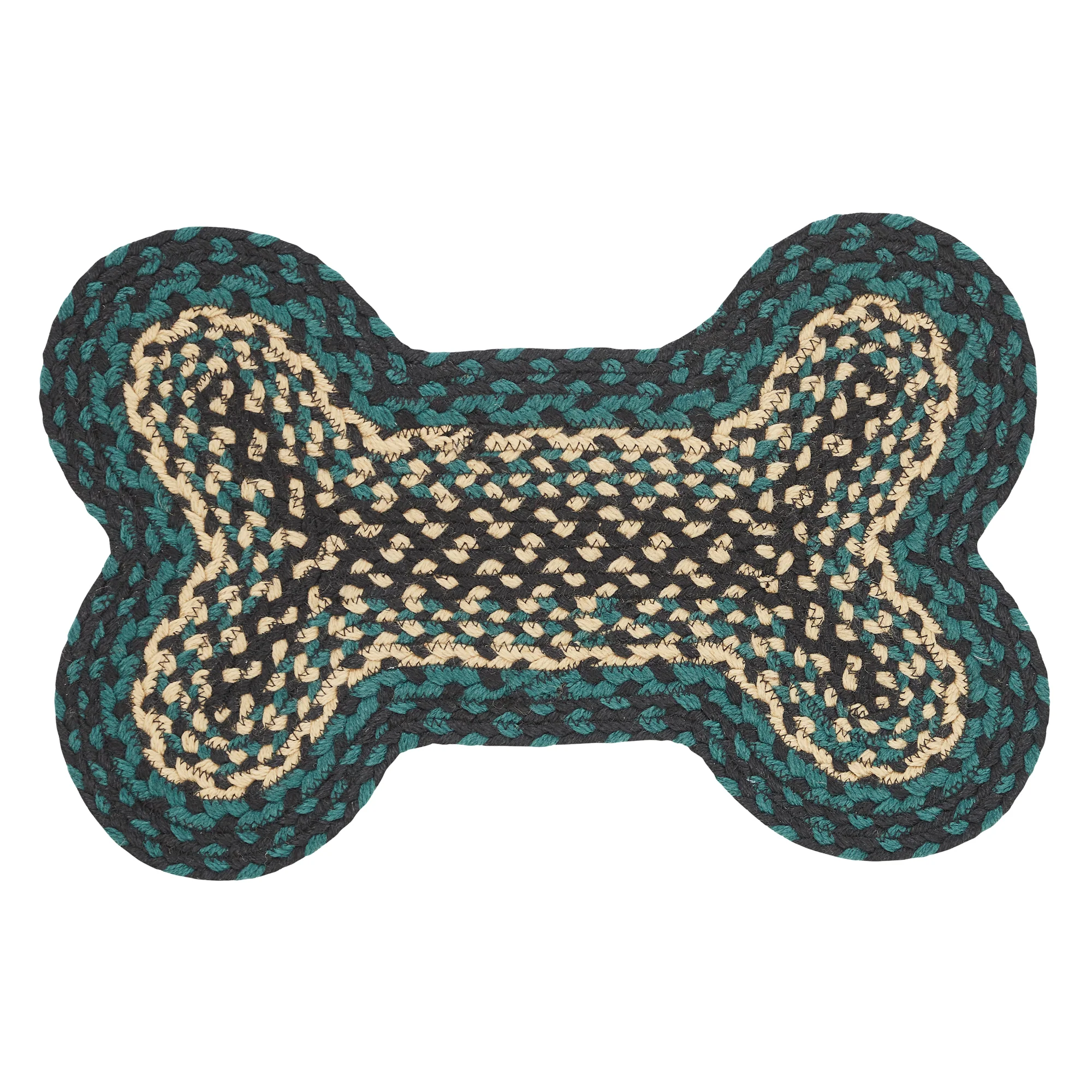 Pinehurst Dog Bone Braided Waterproof Rug Mat - Image 9