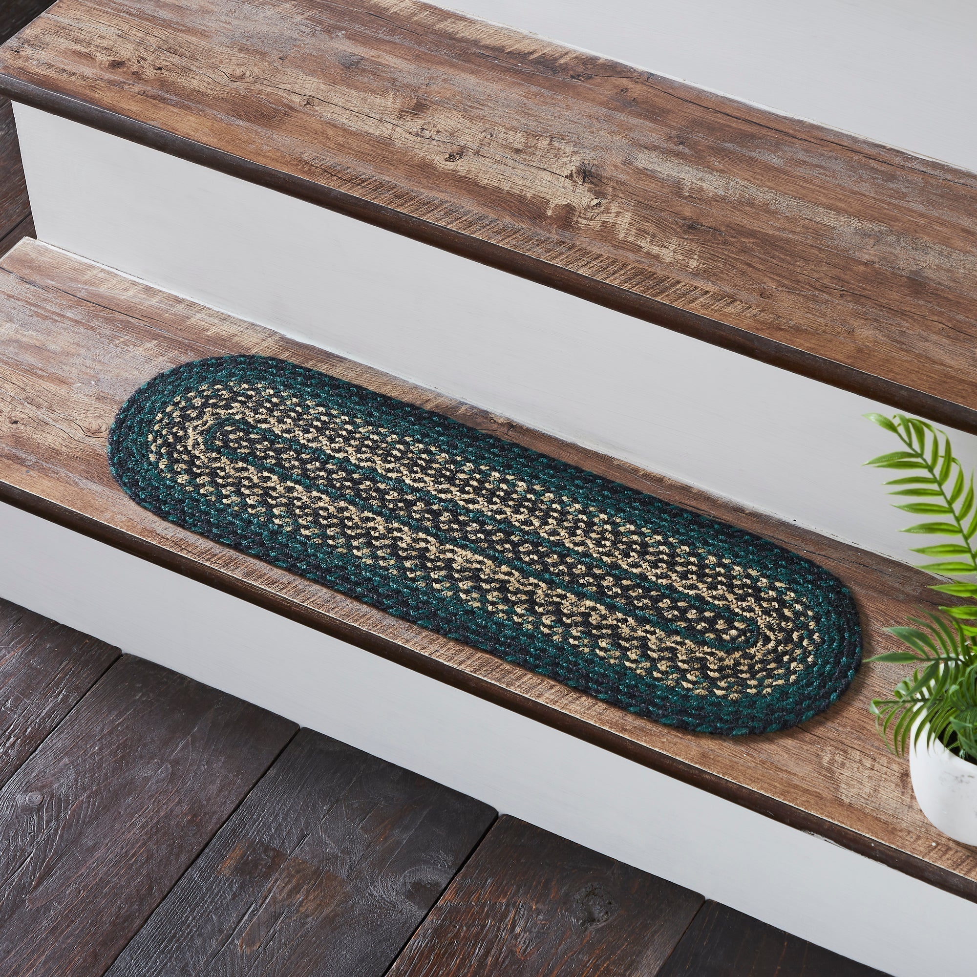 Pinehurst Stair Tread Rug - Oval