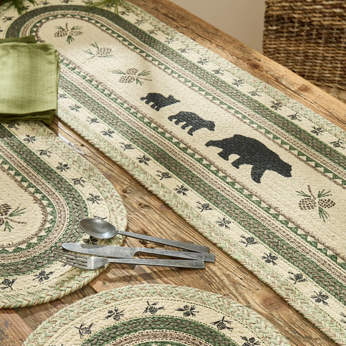 Pineview Lodge Bear Table Runners - Image 2